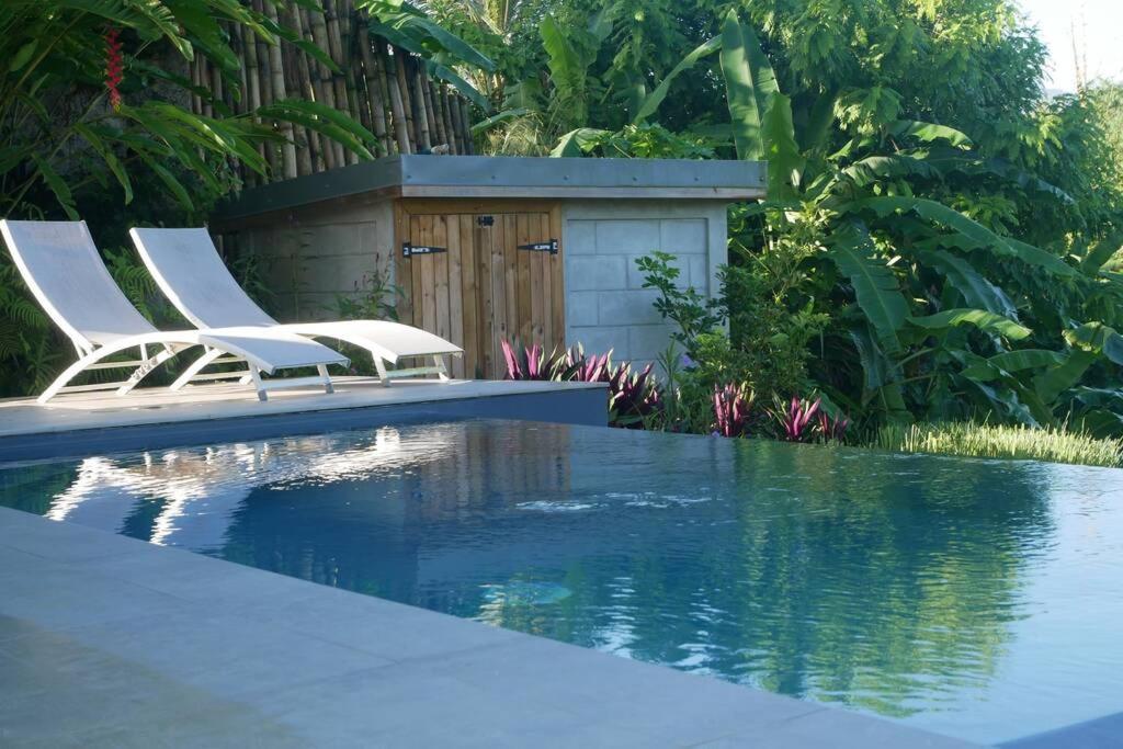 Villa Kumquat, avec piscine Clévacances 4 clés Petit-Bourg Extérieur photo