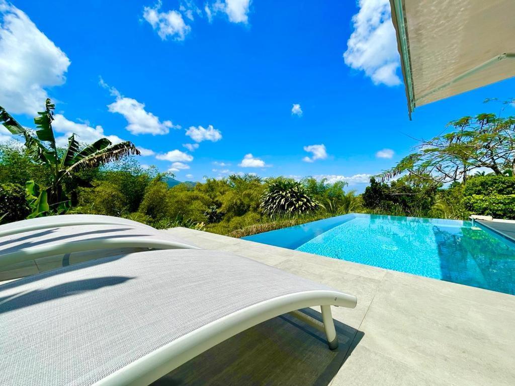 Villa Kumquat, avec piscine Clévacances 4 clés Petit-Bourg Extérieur photo
