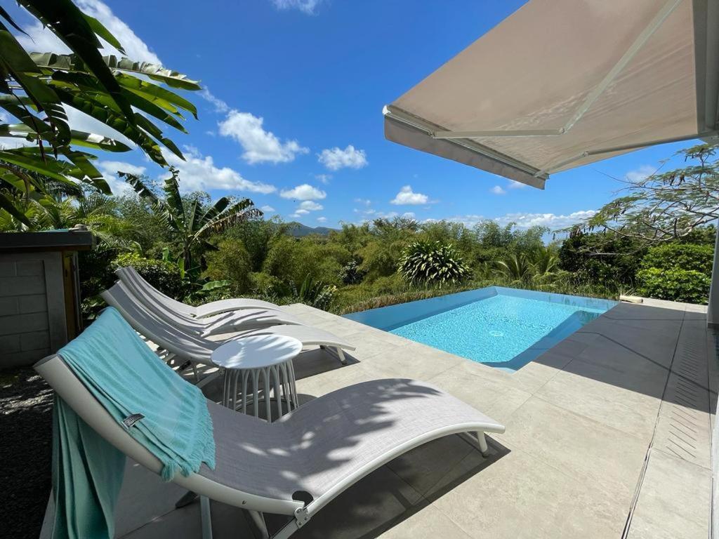 Villa Kumquat, avec piscine Clévacances 4 clés Petit-Bourg Extérieur photo